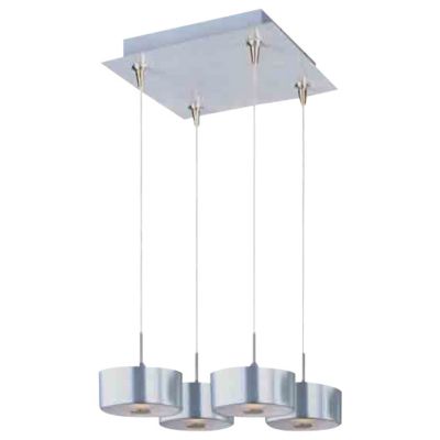 Percussion Square Multi-Light Pendant by ET2 Lighting - Starlight Lighting USA and Canada